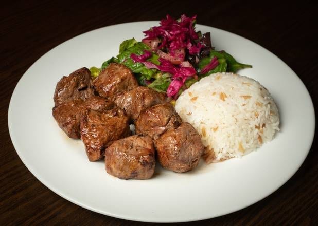 Lamb Shish Kebab.