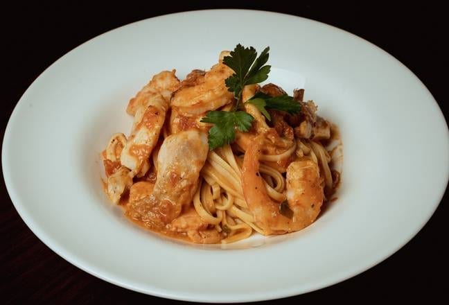 Seafood Linguini.