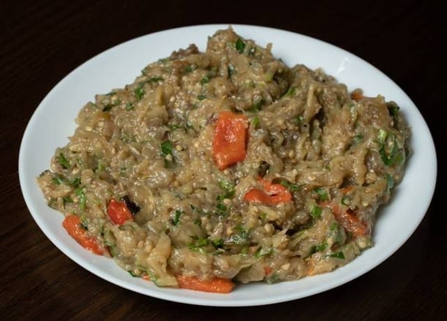 Eggplant Salad.