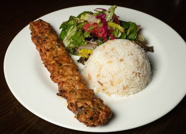 Chicken Adana Kebab.